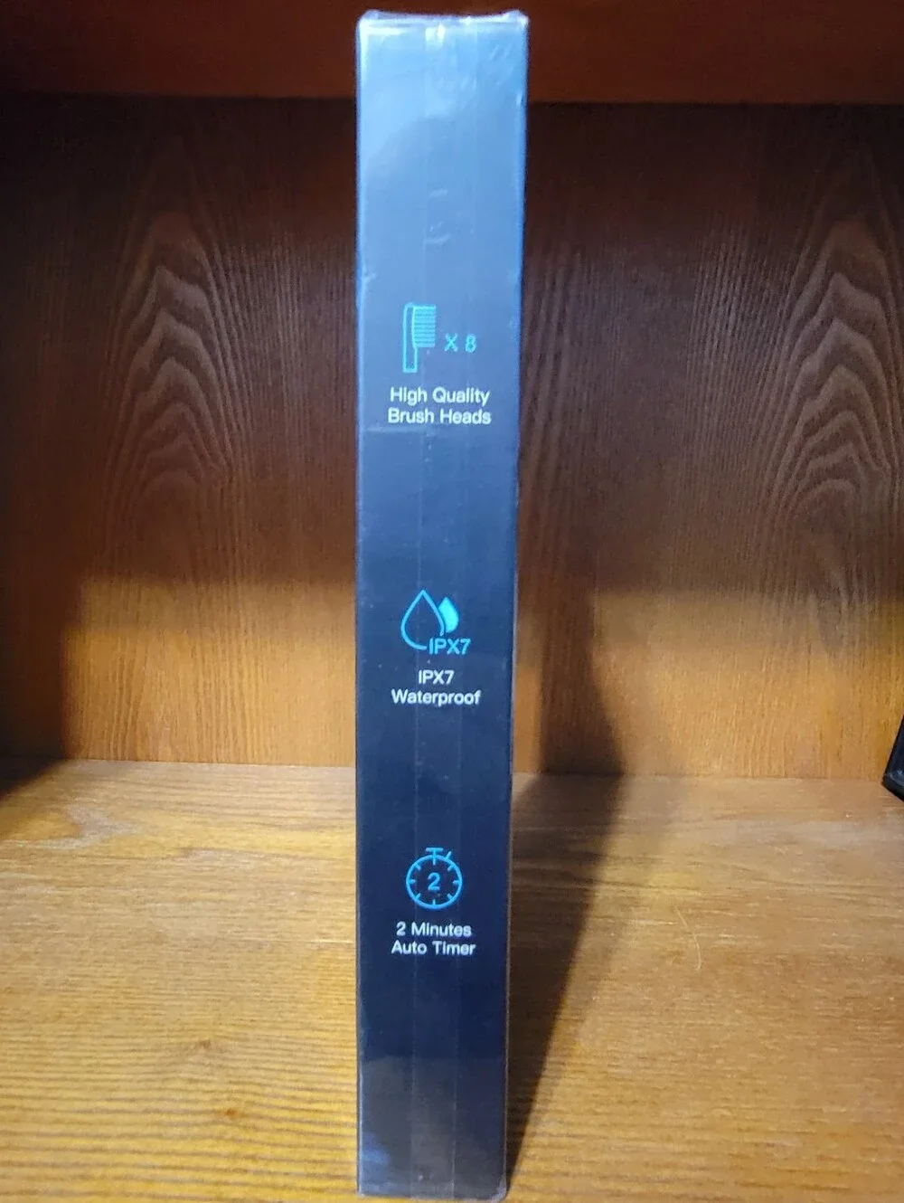 Phylian Black Sonic Electric Toothbrush — 5-Mode Rechargeable Clean